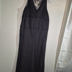 Laura Ashley Black Midi Dress